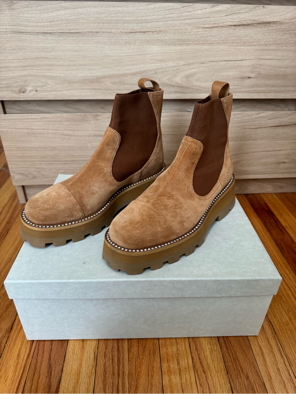 Never Been Worn Jimmy Choo Brown Suede Boots